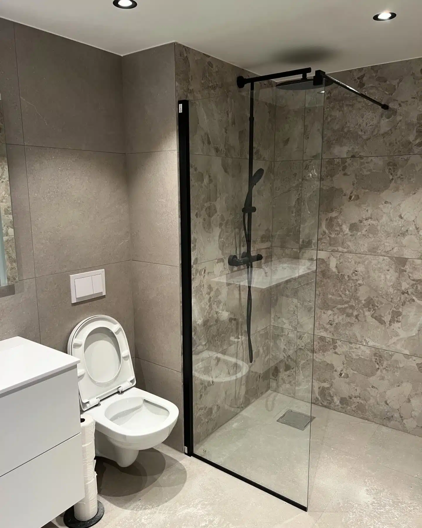 Renovert bad, WC og dusj